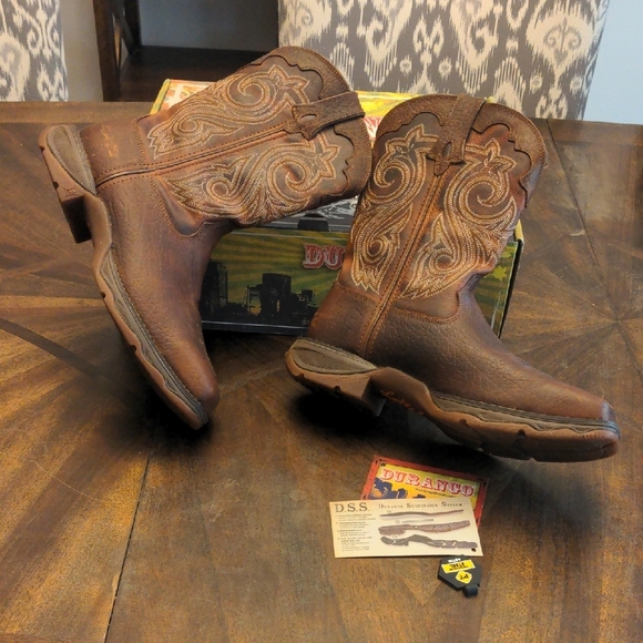 Durango Lady Rebel Steel Toe Western Work Boots Women’s 9.5M RD3315 - Picture 5 of 16